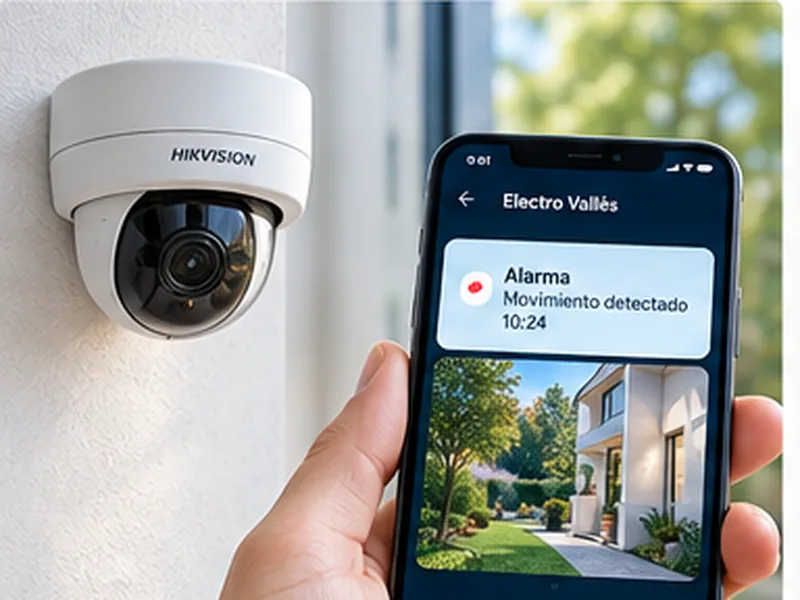 Seguridad y alarmas integradas con domótica