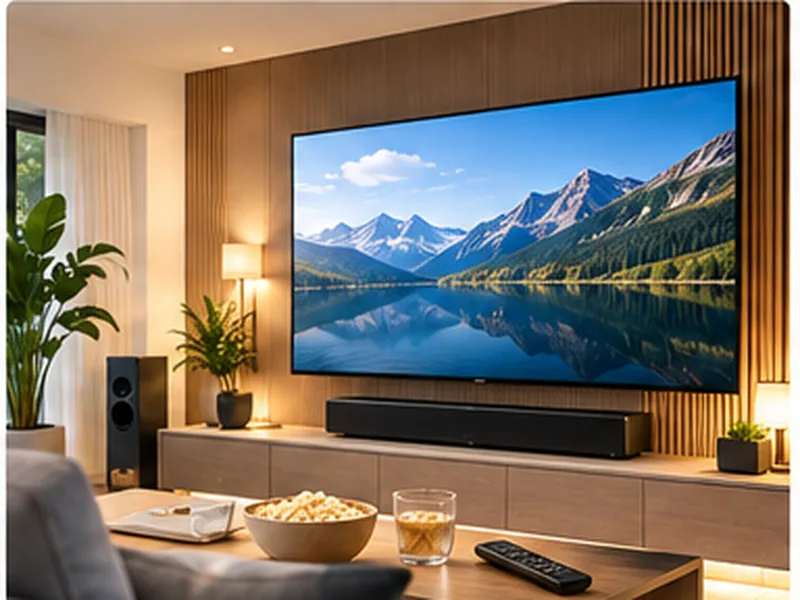 Televisión y sonido integrados mediante domótica